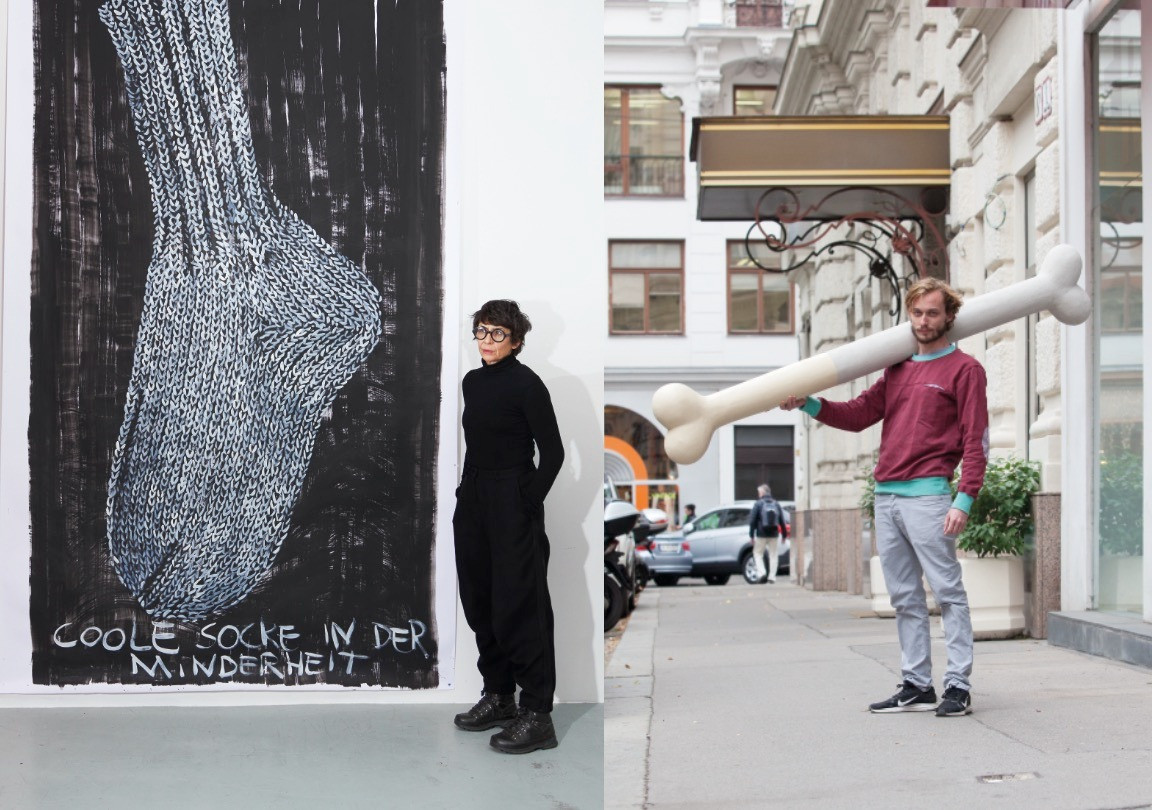 Gemeinsame Ausstellung mit Merlin Kratky