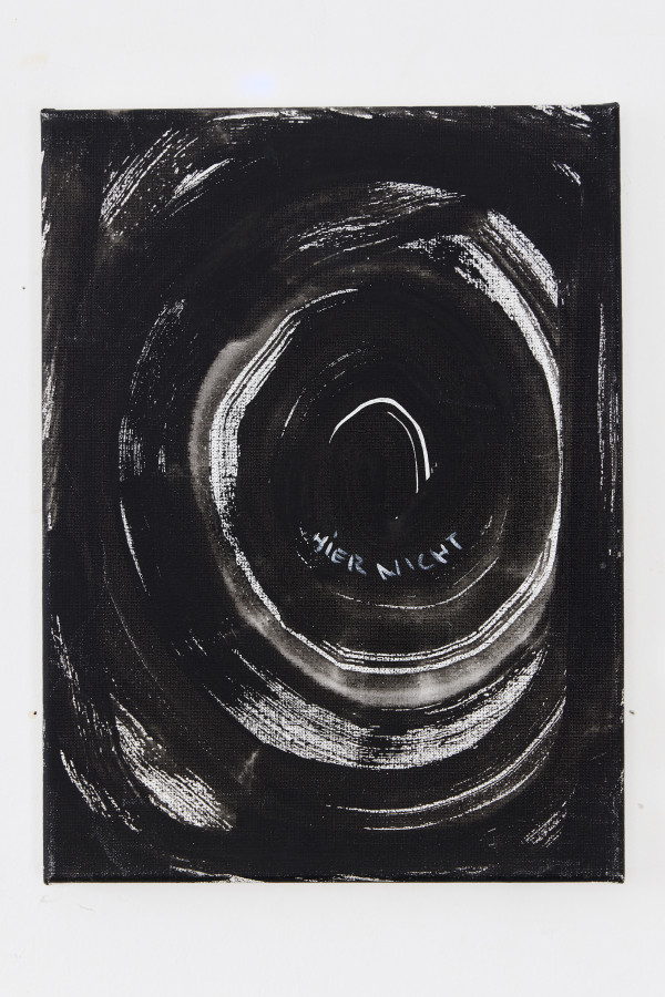 Hier nicht
Acryl auf Leinwand
2021