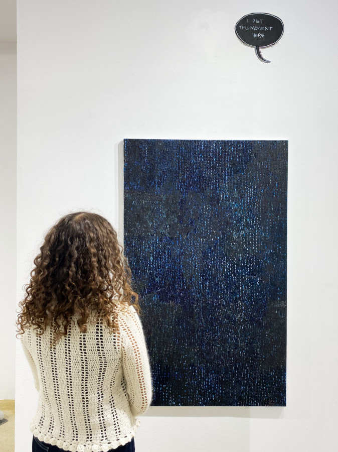 »Fast Schnee«
Öl auf Leinwand
130 x 80 cm