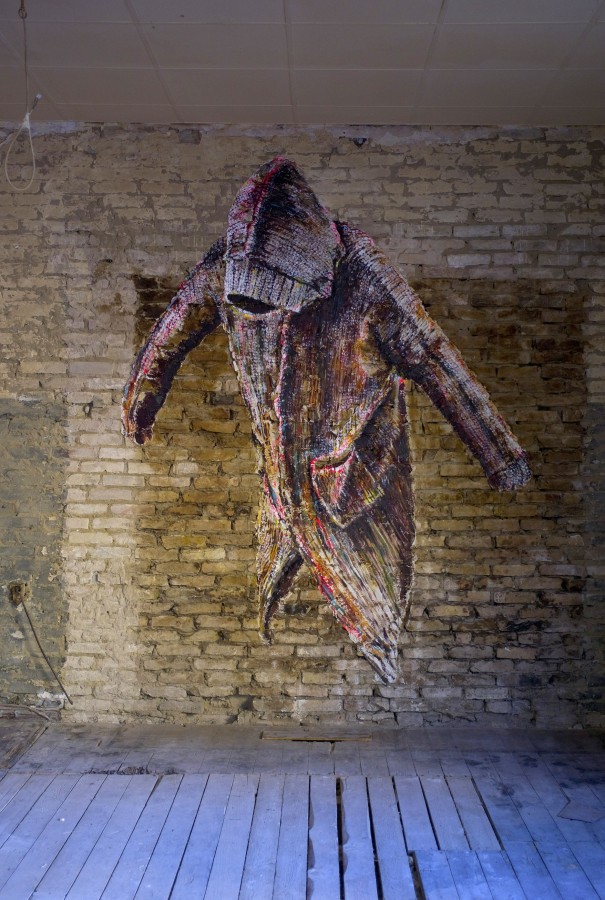 »o.T.« 
putz (rotband) gespachteltacryl, öl/mauer
295cm x 229cm
2008