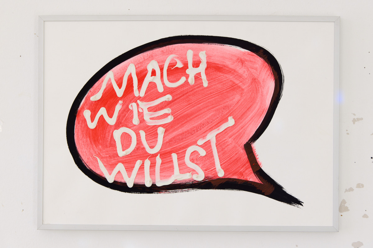 Mach wie du willst
Acryl, Silicon auf Papier
20 x 30cm
2026
