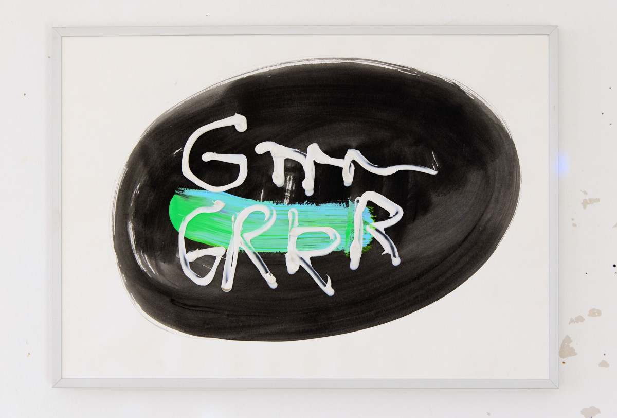 GRRR
Acryl, Silicon auf Papier
20 x 30cm
2026
