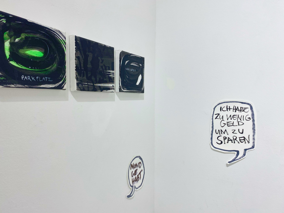 »van gogh,pause und parkplatz«
acryl auf leinwand
3 teilig 13 x18 cm
