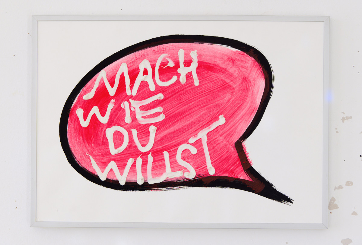 Mach wie du willst
Acryl, Silicon auf Papier
20 x 30cm
2026